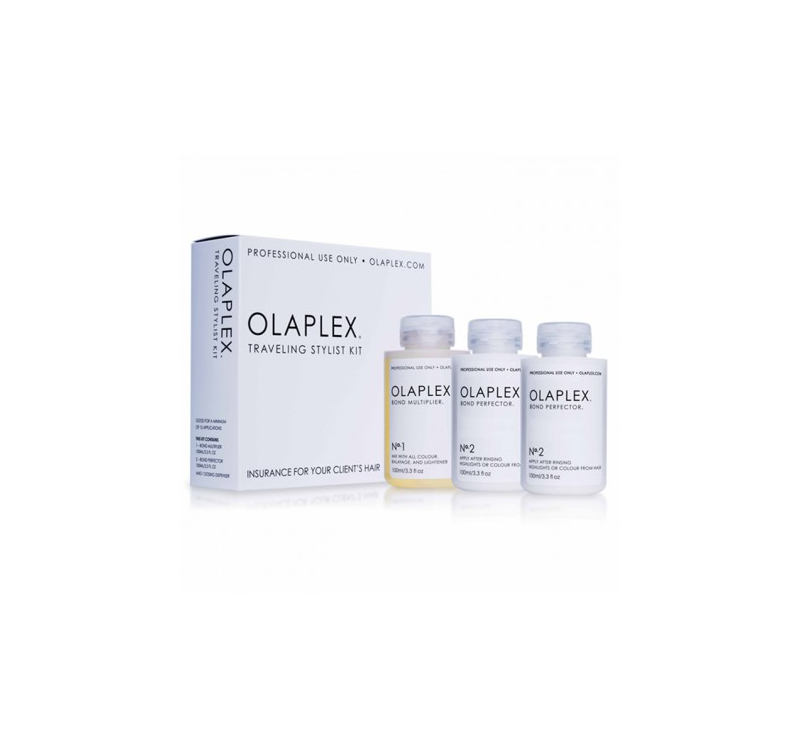 Olaplex Travel Salon Intro Kit, trattamento capelli indeboliti