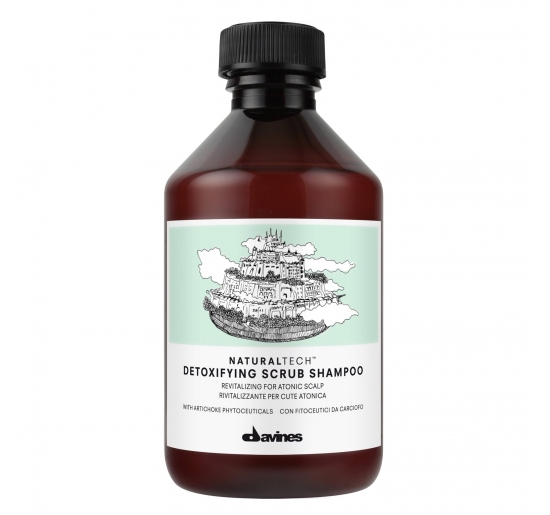  DAVINES NATURALTECH DETOXIFYING SCRUB SHAMPOO 250 ML 
