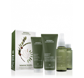 AVEDA BOTANICAL KINETICS WATER/EARTH 4-STEP SKIN CARE KIT TO